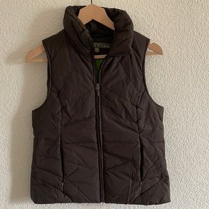 Kenneth Cole Brown Down Puffer Vest - Size S